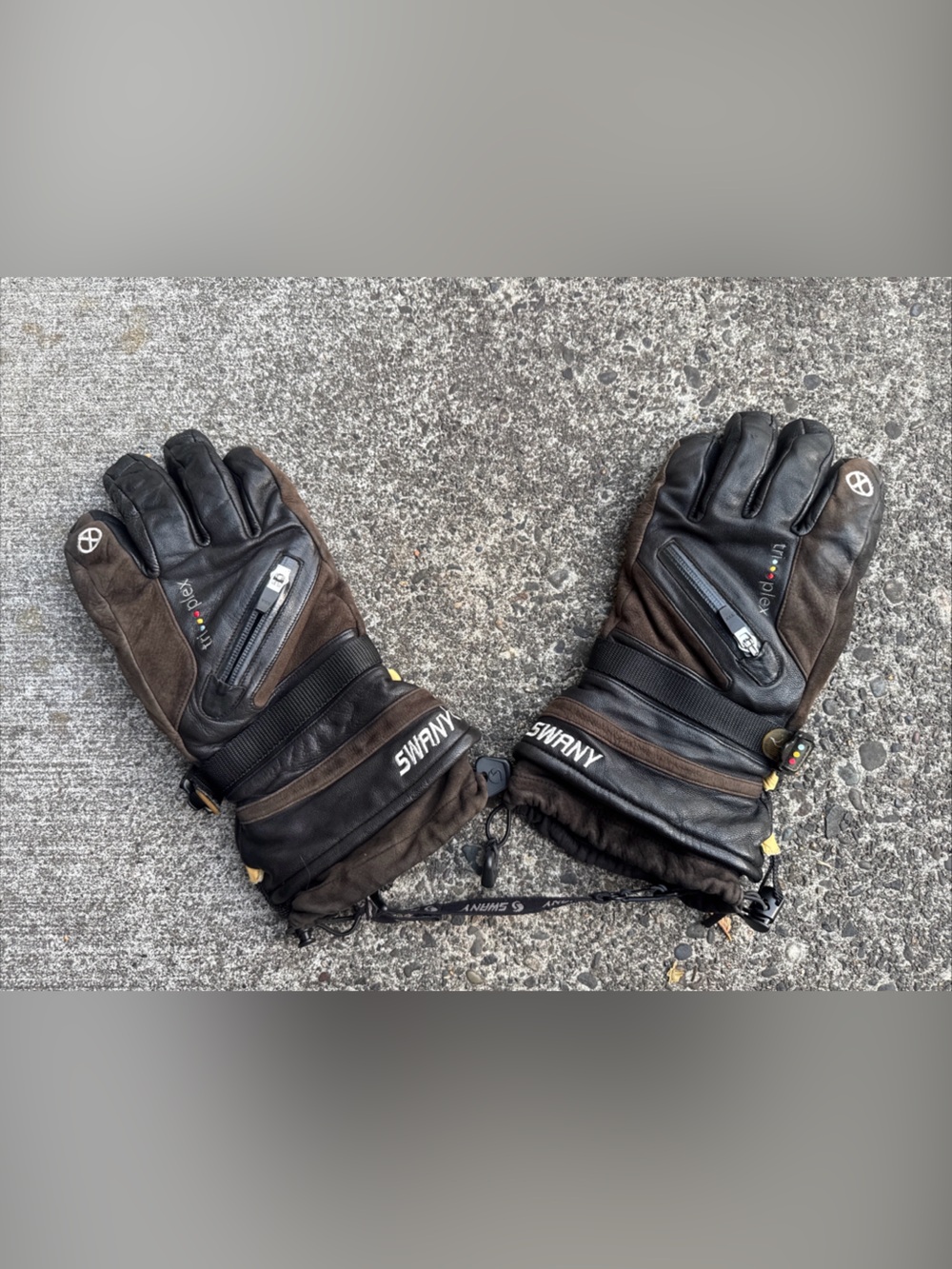 Swany Triplex X-Change Ski/Board Outdoor Winter Glove Black